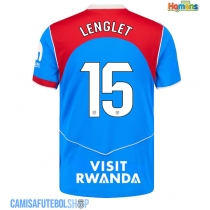 Camisa de time de futebol Atletico Madrid Clement Lenglet #15 Replicas 3º Equipamento 2025-26 Manga Curta